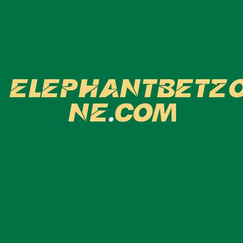 Logo da ELEPHANTBETZONE